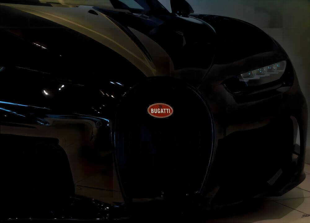 Bugatti Chiron — Overhead